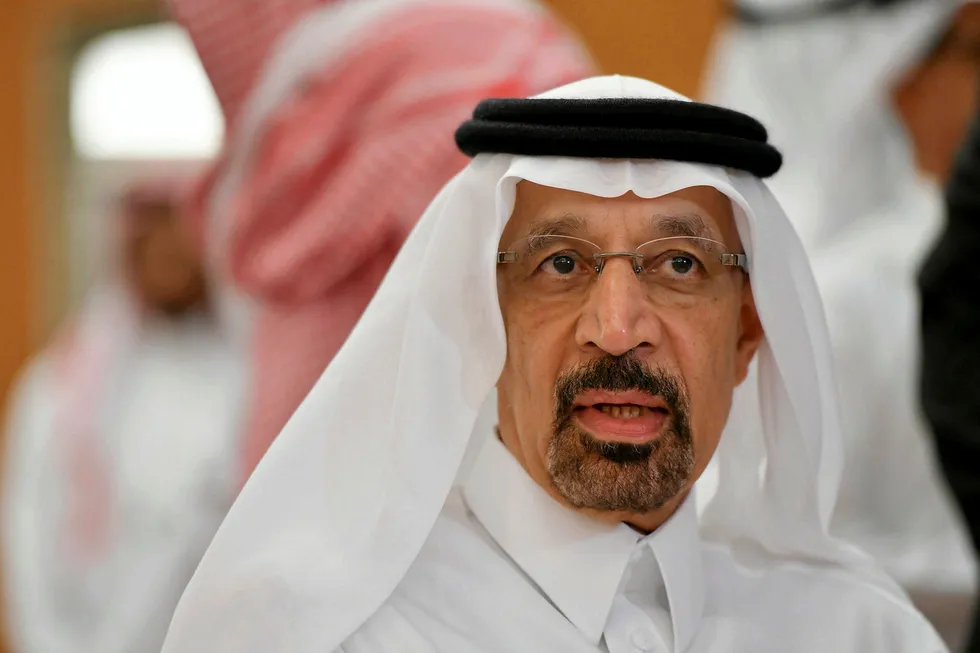Responsive: Saudi Arabian Energy Minister Khalid al-Falih