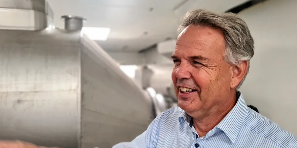 Kees Kloet er en av grunnleggerne av The Kingfish Company som produserer den eksotiske fisken i Nederland. Han jobber som teknologidirektør i selskapet, men går snart over i en ny rolle.