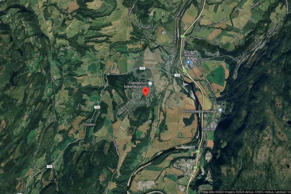 Området rundt Brekktrøa 13A, Melhus, Trøndelag