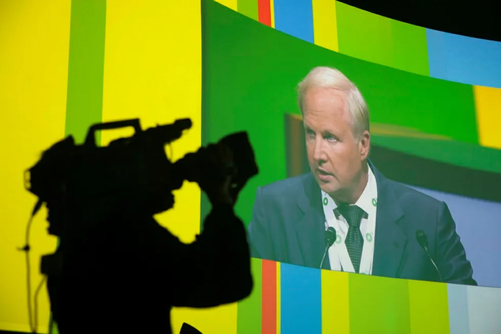 Reduced pay approved: for BP chief executive Bob Dudley