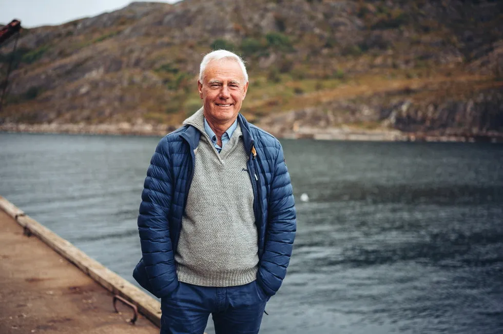 Kjell Lorentsen er toppsjef og største eier i Gigante Salmon