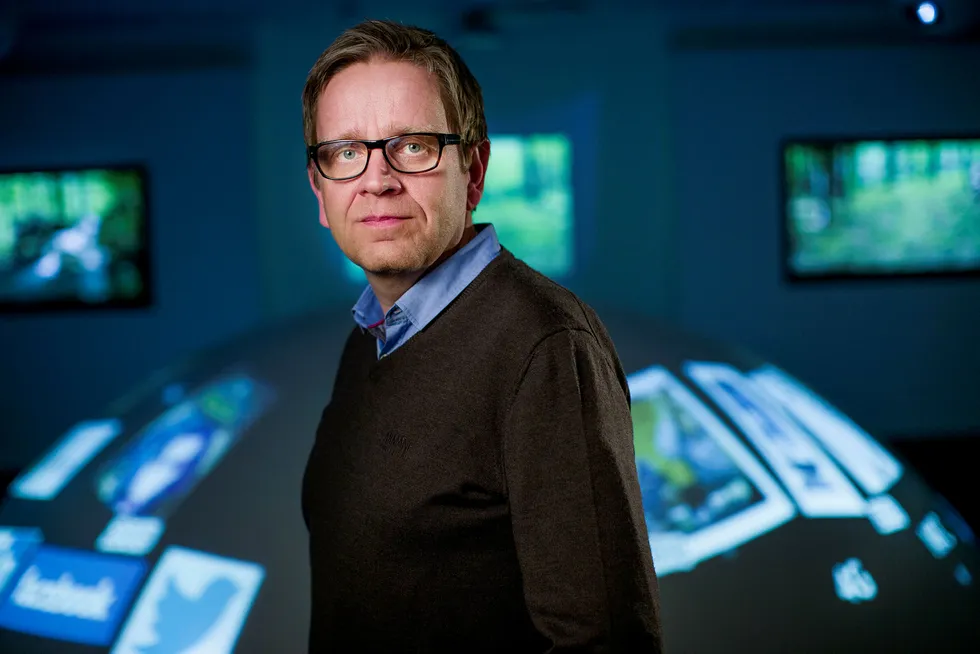 Per Simonsen er sjef for Internet of Things (IoT) i Telenor. Foto: Bo Mathisen