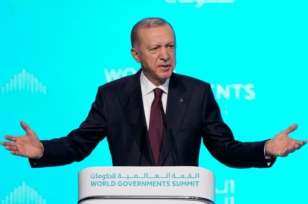 Regional importance: Turkish President Recep Tayyip Erdogan.