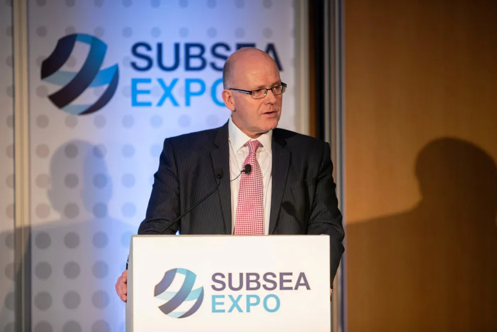 Encouraged: Neil Gordon, chief executive of Subsea UK