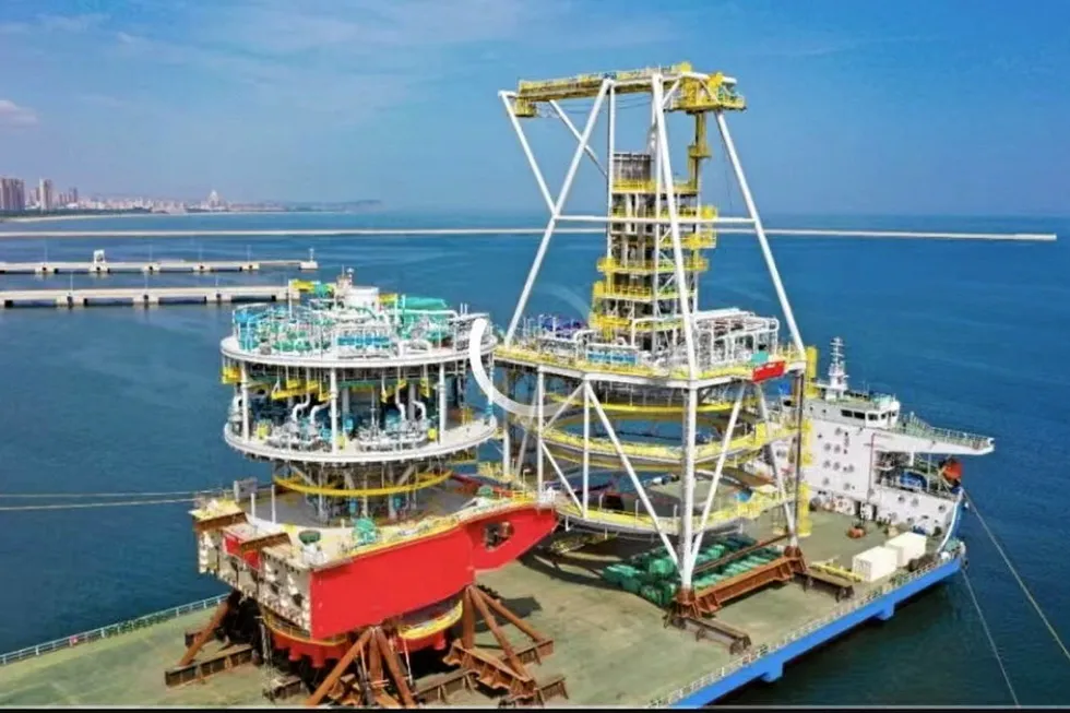 Centre stage: the turret mooring system for the Sangomar project