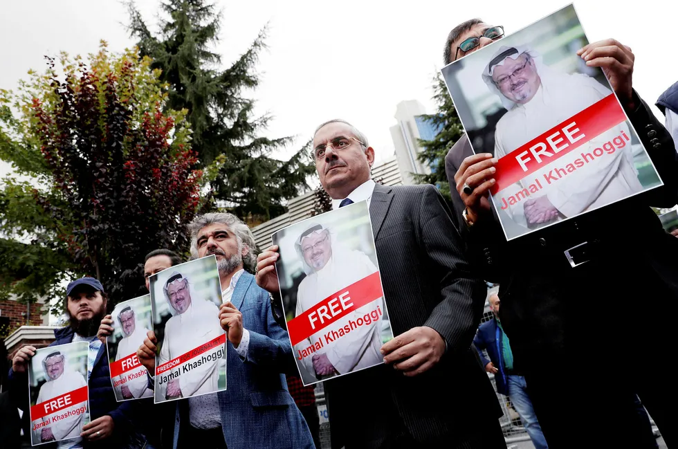 Den saudiarabiske journalisten Jamal Khashoggis forsvinning er fortsatt et mysterium etter at han gikk inn i det saudiarabiske konsulatet i Istanbul 2. oktober og forsvant.