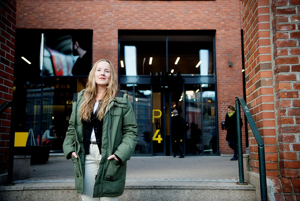 Marianne K. Andenæs, leder av Norsk Studentorganisasjon, mener bedre undervisning vil bidra til at flere studenter fullfører utdannelsen. Foto: Mikaela Berg