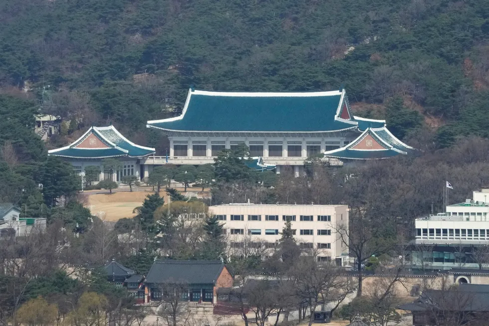 More power coming: the presidential Blue House in Seoul, South Korea