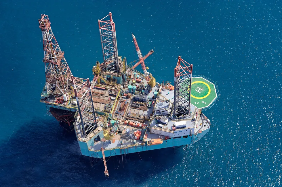 Fleet expansion: an offshore rig operated by Adnoc Drilling.