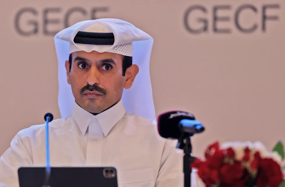 Egyptian block: QatarEnergy chief executive Saad Sherida al-Kaabi