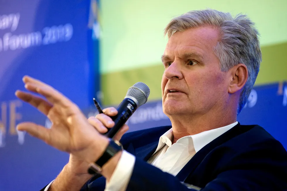 ‘Stong progress’: Golar LNG chairman Tor Olav Troim.