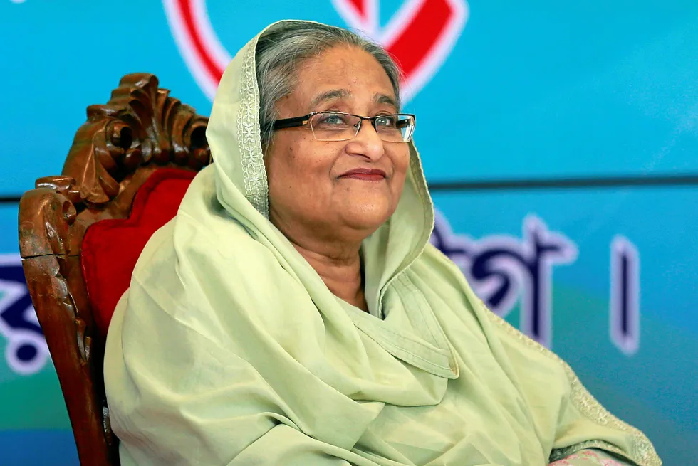 Decision: Bangladesh Prime Minister Sheikh Hasina