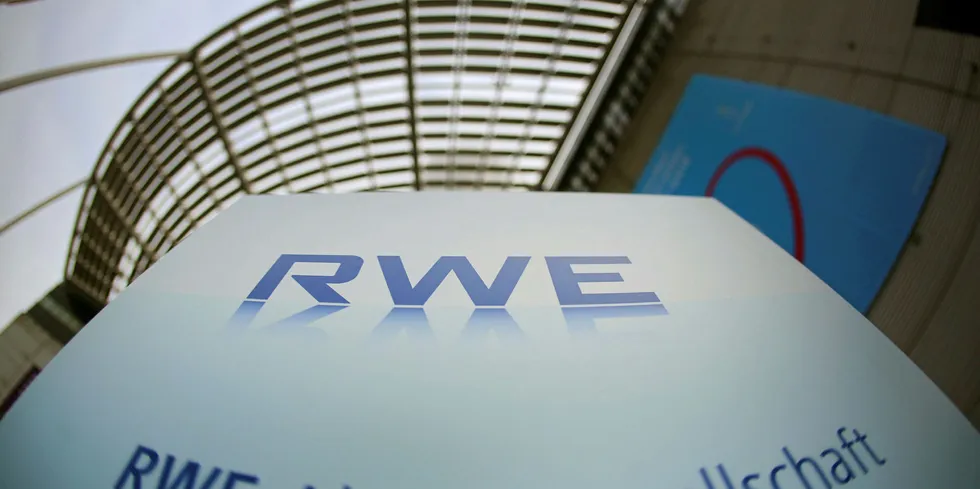RWE company logo