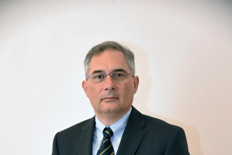 Seagreen progress: Saipem chief executive Alessandro Puliti.