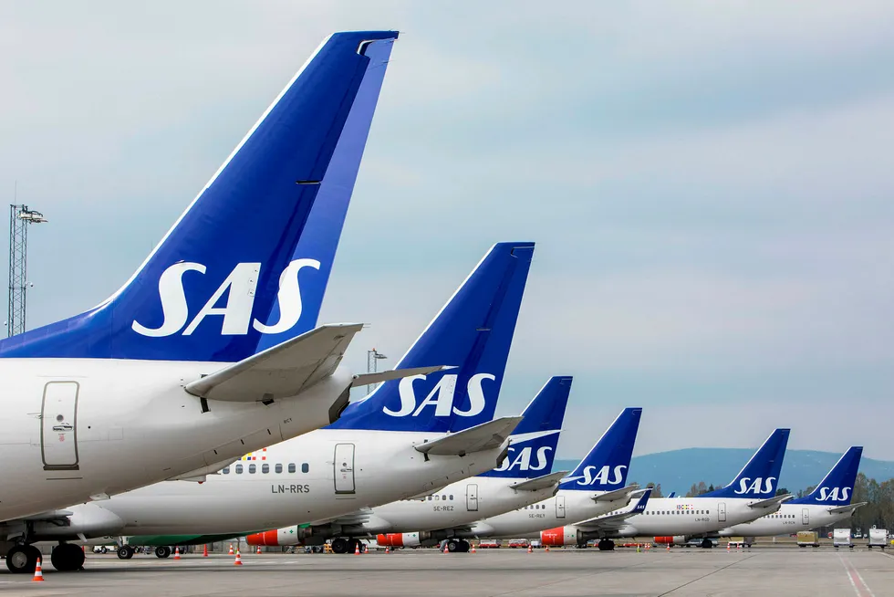 SAS gjenåpner en rekke ruter i Skandinavia i juni.