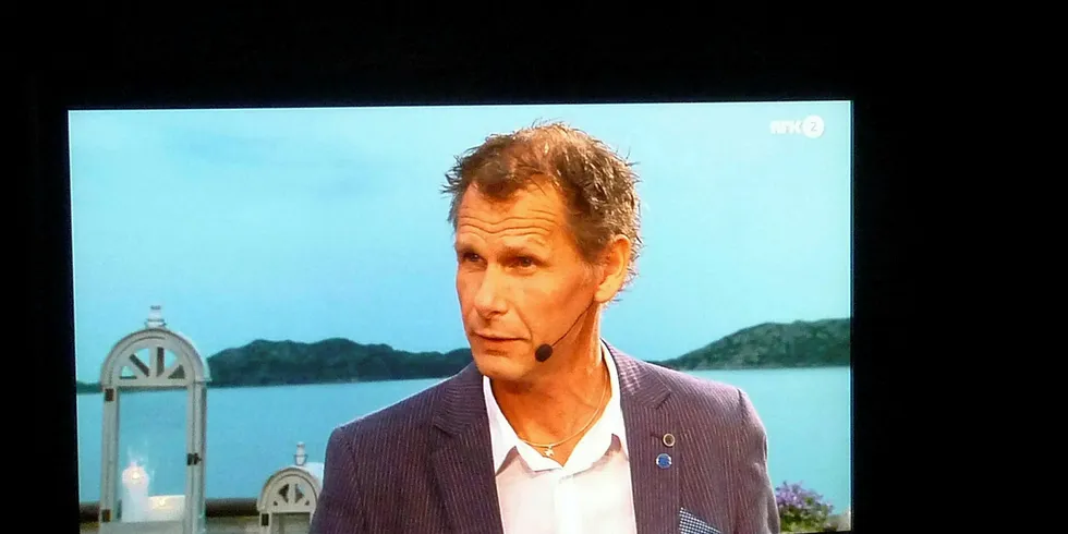 Ola Braanaas, her fra da han var gjest på NRK Sommeråpent. (Foto gjengitt med tillatelse fra NRKs pressetjeneste)