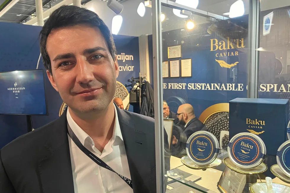 “Our main markets are the markets where people really do value our environmental commitment,” said Rufat Tabasaranskiy, chairman of Lu-Mun Holding, parent company of Azerbaijan Fish Farm.