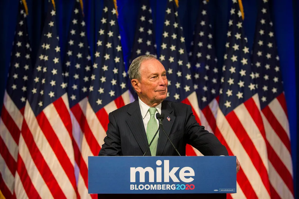 Dollarmilliardær Michael Bloomberg har nylig kastet seg inn i kampen om å bli Demokratenes kandidat i presidentvalget neste høst.