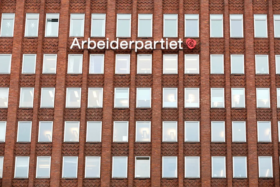 Arbeiderpartiet lokaler på Youngstorget i Oslo. Foto: Gorm Kallestad / NTB scanpix