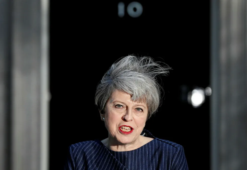 Election: UK Prime Minister Theresa May