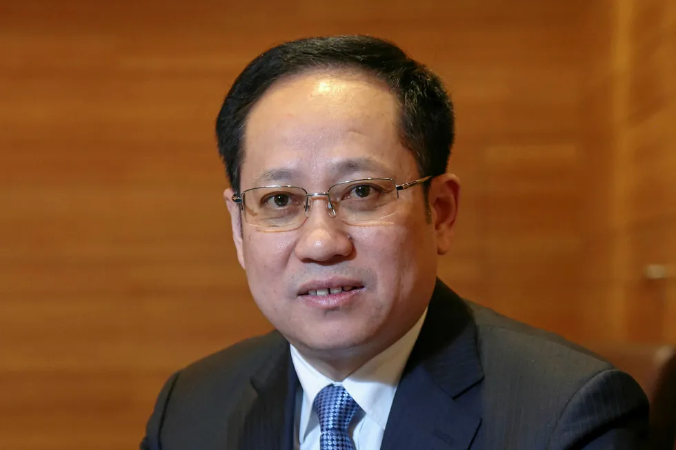 At the helm: COSL's new president and chief executive Qi Meisheng