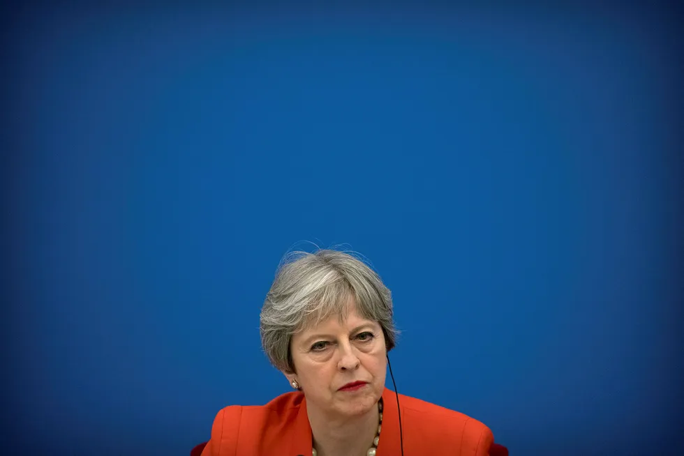 – Vi vil kategorisk forlate tollunionen, sier en talsperson for storbritannias statsminister Theresa May. Foto: Mark Schiefelbein