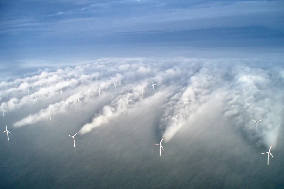 Turbocharged: an Orsted wind farm offshore Denmark