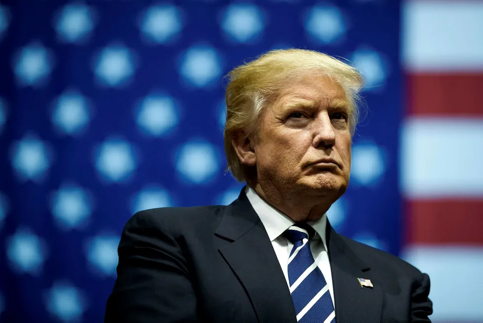 President Donald Trumps ministre boikottes. Foto: Drew Angerer/Getty Images