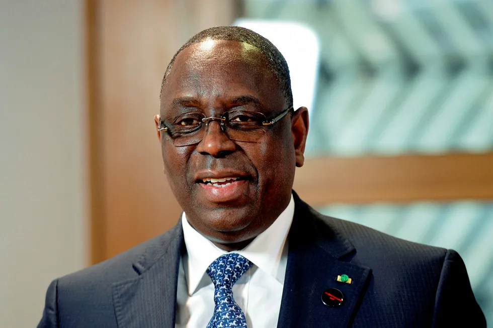 Looking to the future: Senegal President Macky Sall