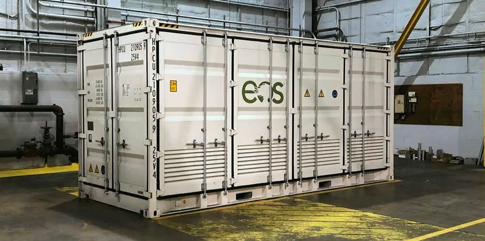 Eos Energy Storage's zinc-based battery module.