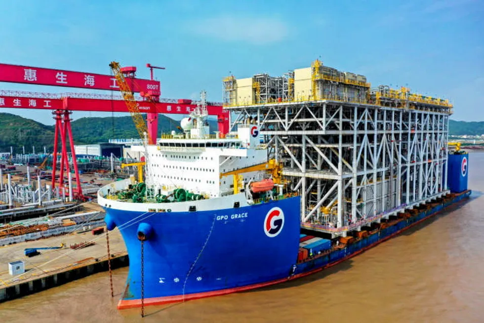 Transport: Wison delivered first batch of Arctic LNG 2 modules last year