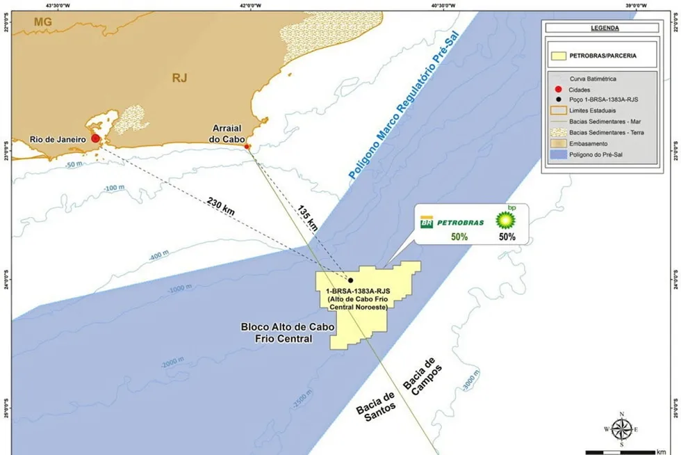 New find: the Alto de Cabo Frio Central pre-salt area in the Campos basin offshore Brazil