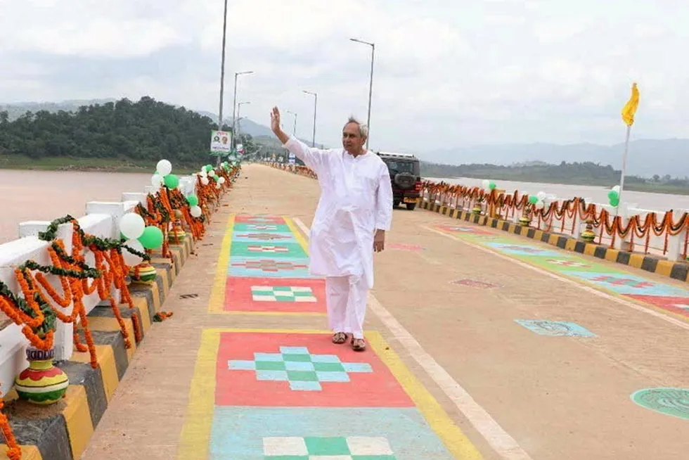 Chief minister of Odisha, Naveen Patnaik.