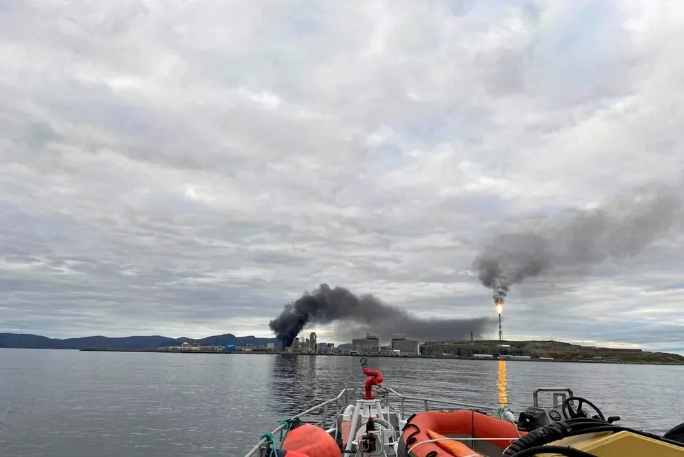 Melkoya blaze: fire struck Equinor's Hammerfest LNG plant off Norway in September