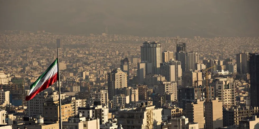 Teheran, Irans hovedstad. Foto: Aleksander Nordahl, DN.