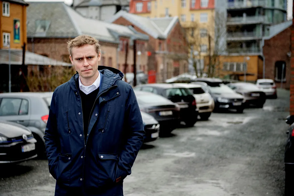 Senterpartiets nestleder Ola Borten Moe sier partiet kan forhandle med alle unntatt Høyre og Frp. Foto: Ole Martin Wold