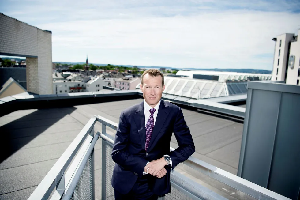 Nordeas storkundesjef Thorodd Bakken ser få tegn til investeringslyst hos de største norske bedriftene. Foto: Elin Høyland