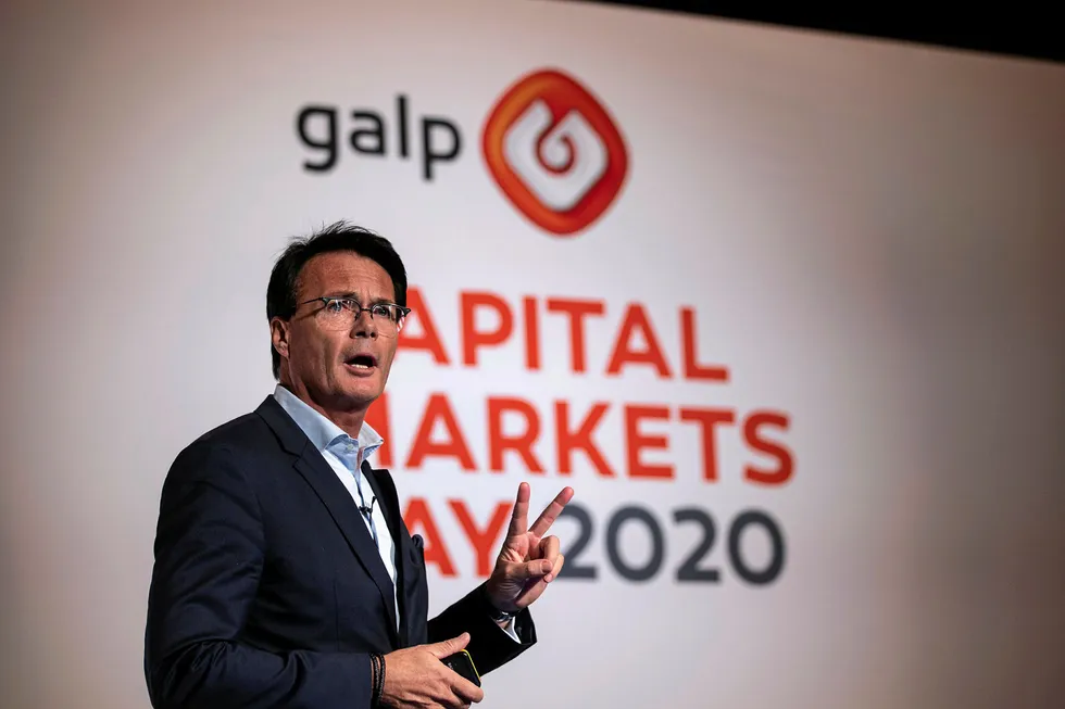 Bullish: Thore Kristiansen, chief operating officer of Galp Energia at the Galp Capital Markets Day in London