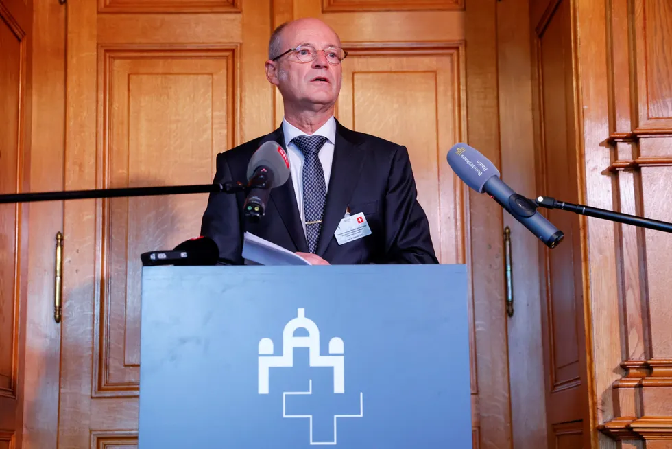 SBM Offshore fined: Switzerland's new attorney general Stefan Blaetter