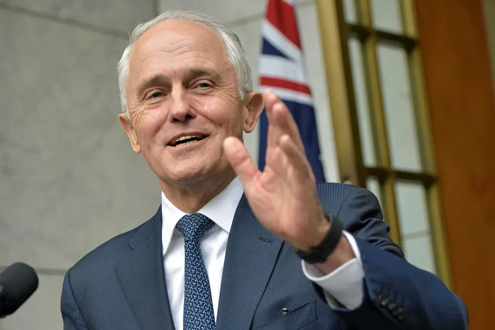 Ousted: Prime Minister Malcolm Turnbull