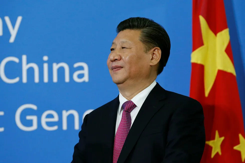 Kinas president Xi Jinping. Foto: Denis Balibouse