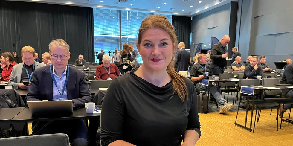 Cecilie Myrseth, fiskeri- og havminister, er fornøyd med at ny fiskeriavtale med Storbritannia nå er på plass.