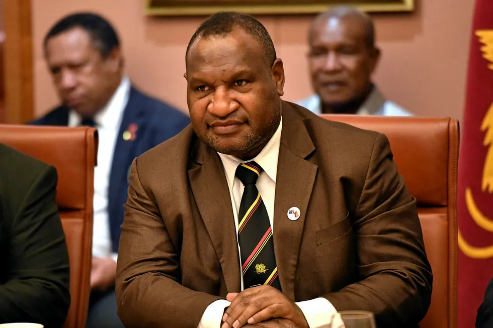New broom: the change of government in PNG earlier this year introduced a new prime minister, James Marape