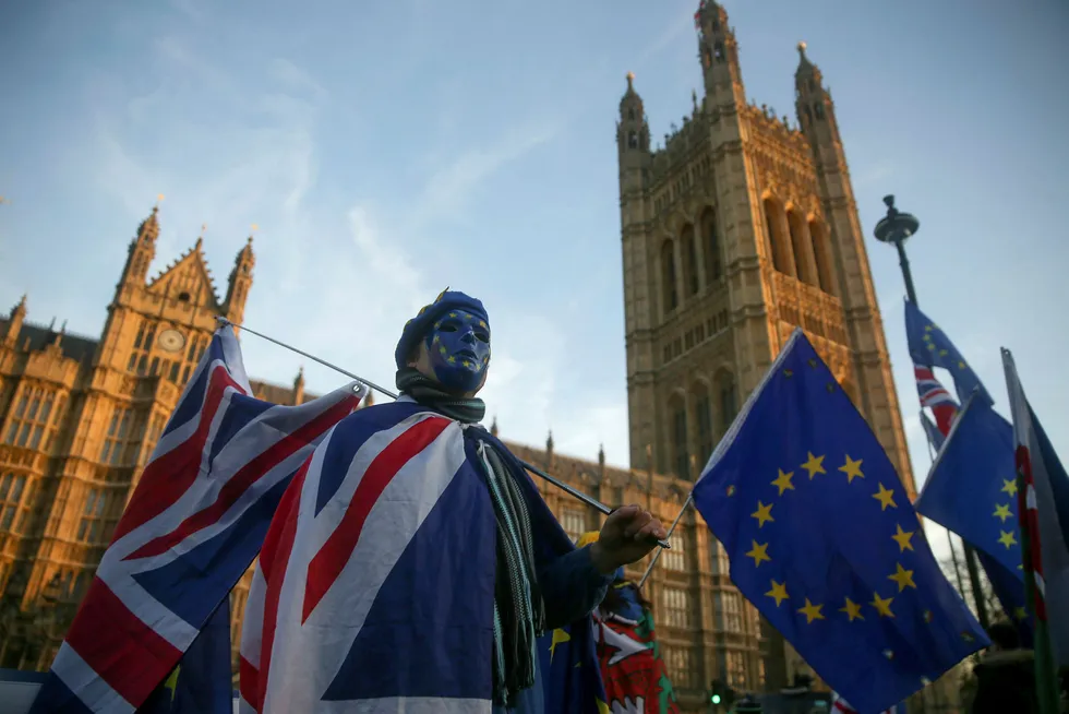 Storbritannia er trolig helt ute av EU innen utgangen av 2020. Foto: Daniel Leal-Olivas/AFP photo/NTB scanpix