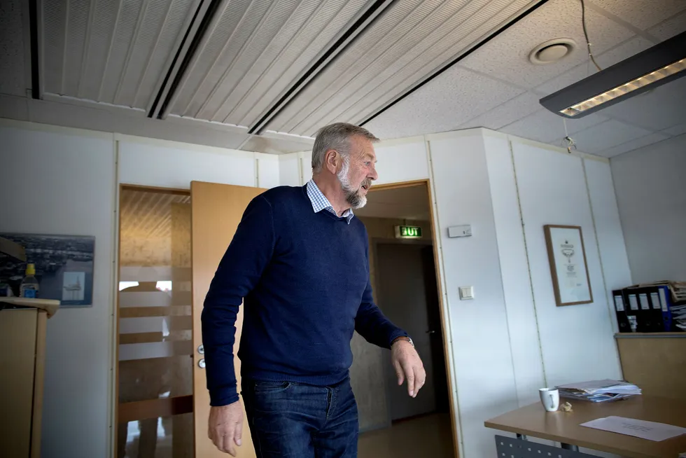 Riggründeren og milliardæren Bjarne Skeie slet på børsen i fjor.