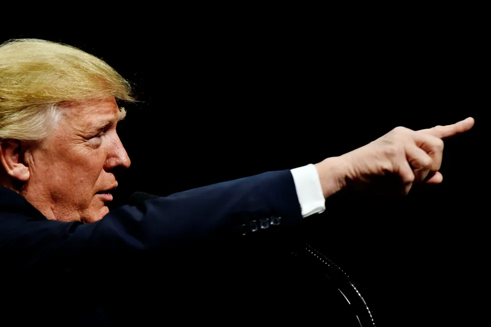 USAs president Donald Trump. Foto: Nicholas Kamm/AFP/NTB Scanpix