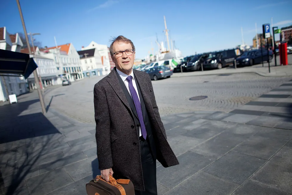Eivind Reiten er styreleder i Kongsberggruppen.