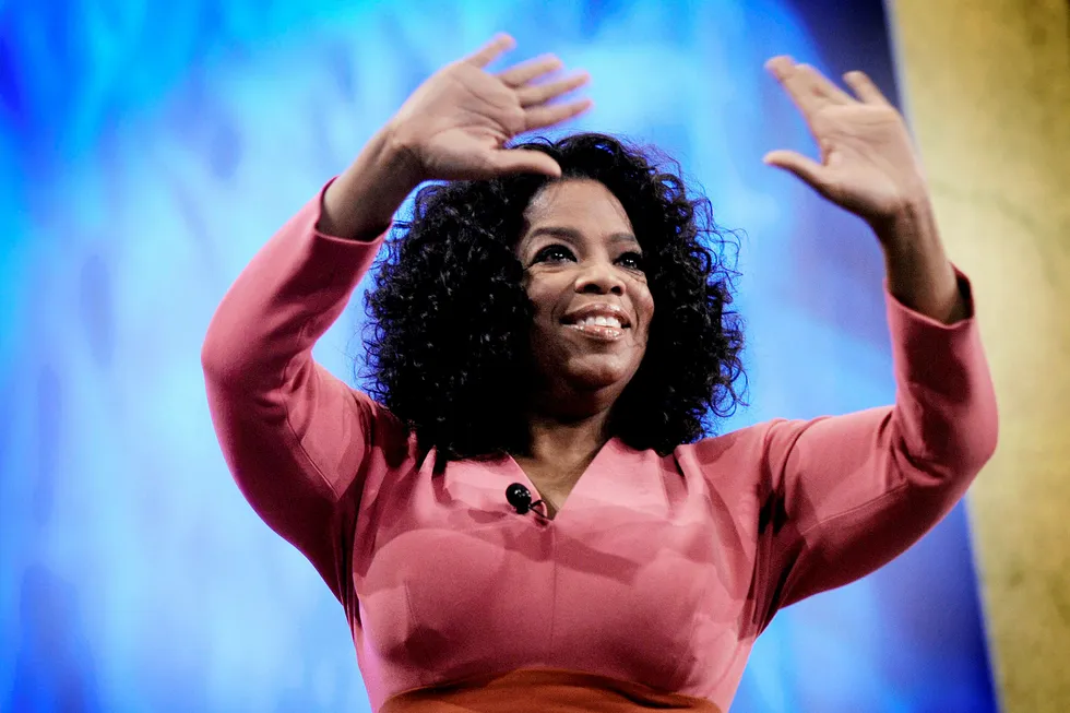 Talkshowdronningen Oprah Winfrey skal ifølge Forbes være god for 24,2 milliarder kroner, Foto: Paul Beaty/Ap/NTB scanpix