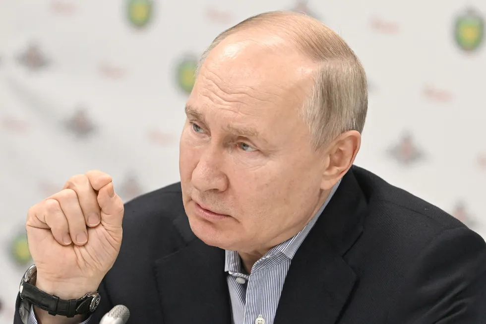 Deductions: Russian President Vladimir Putin.