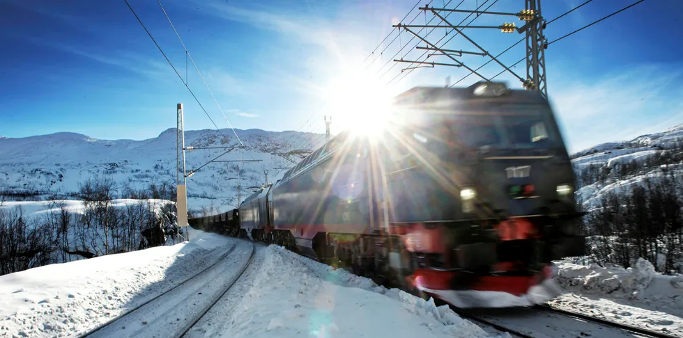 Tog skal sikre raskere sjømateksport fra Nord-Norge.